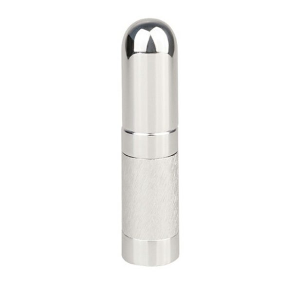 6ml Mini Portable Travel Refillable Metal Perfume Liquid Atomizer Bottle – Silver