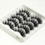 5 Pair Mink False Eyelashes Wispy Cross Long Thick Soft Fake Eye Lashes – 3D-47