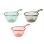 29 cm Clear Coloured Plastic Water Scoop for Bathroom – Random Colour