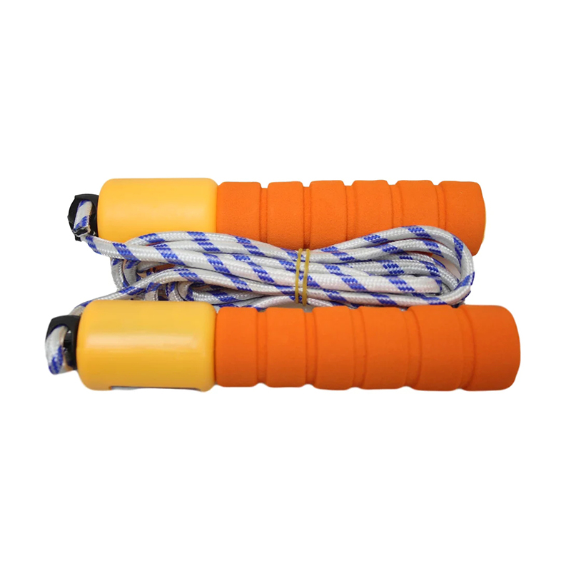 Skipping Rope Fitness Jump Rope with Counter and Soft Handle for Kids – Random Colour
